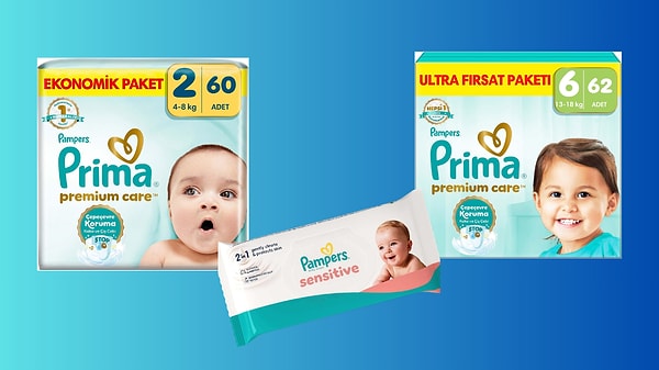 Prima ürünlerinde gülümseten fırsatlar başladı!
