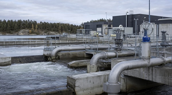 The system is based on the principle of transporting "raw water", which is sourced directly from nature and is not yet processed to be drinkable.