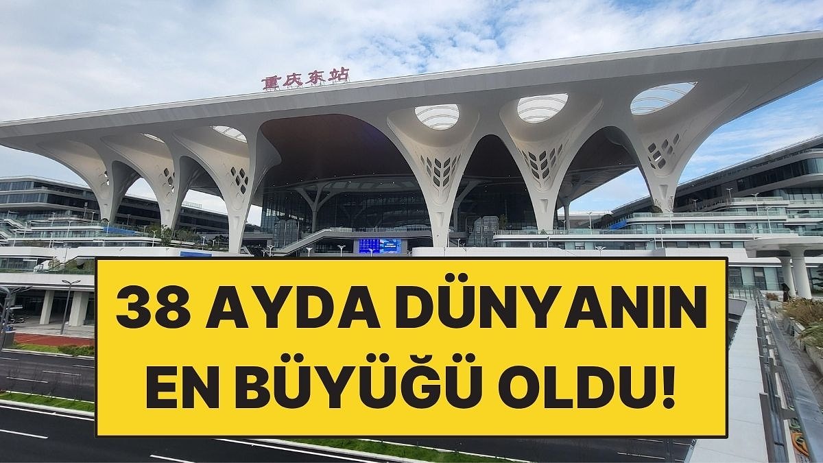 Sadece 38 Ayda Dünyanın En Büyük Tren İstasyonu İnşa Ettiler!