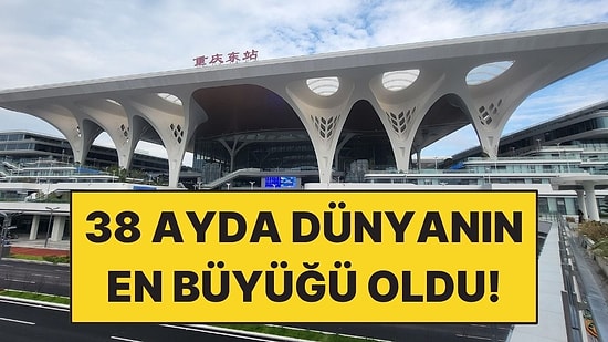 Sadece 38 Ayda Dünyanın En Büyük Tren İstasyonu İnşa Ettiler!