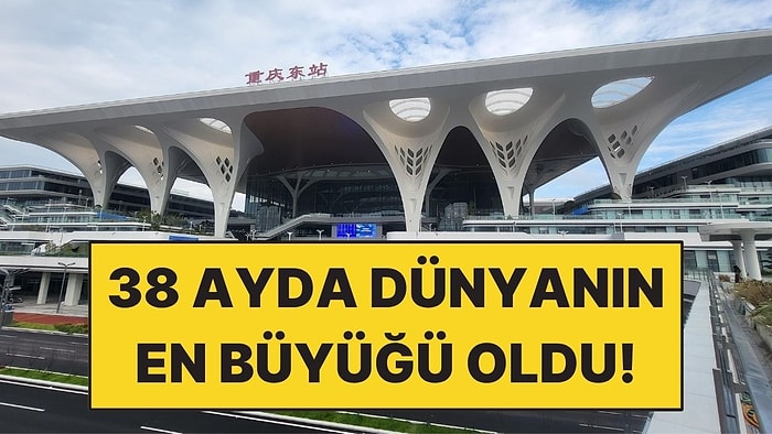 Sadece 38 Ayda Dünyanın En Büyük Tren İstasyonu İnşa Ettiler!