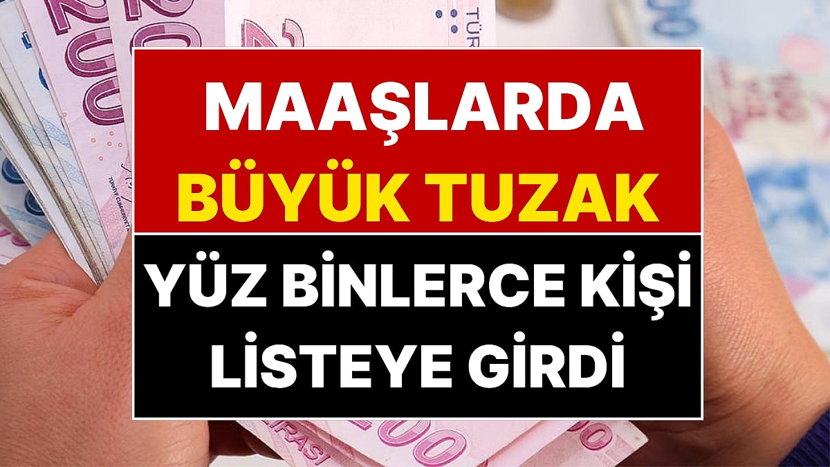 Emekli Maaşlarında Büyük Tuzak: Yüz Binlerce Kişi Farkında Olmadan Listeye Girdi