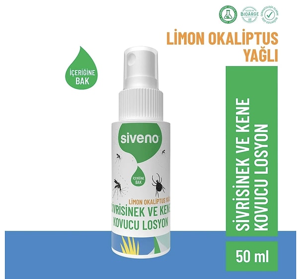 Siveno Bitkisel Sinek Kovucu Sprey, yılın en düşük fiyatıyla 349,90 TL yerine net 249,90 TL!