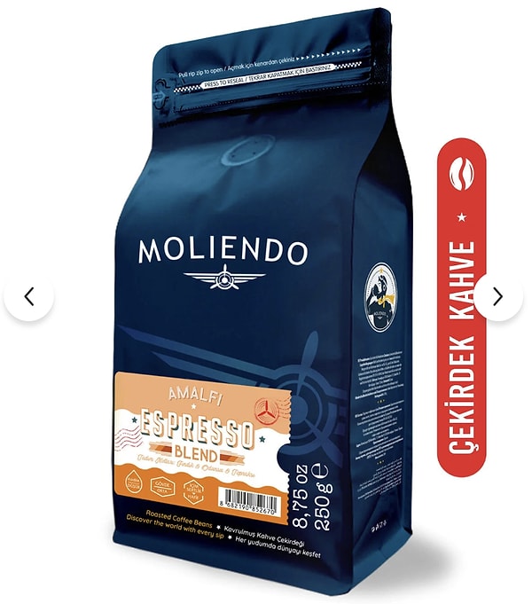 Moliendo Kahvelerde marka gününe özel sepette %35 net indirimle!