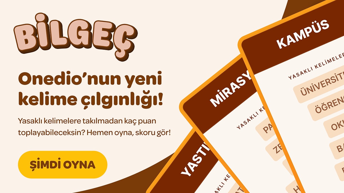 Onedio'nun Yepyeni Oyunu "Bilgeç" Seni Bekliyor: Kelime Bilgini Test Et, Doyasıya Eğlen!