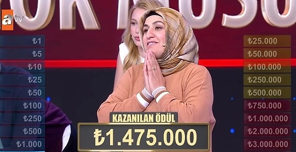 4. Var mısın Yok musun'da dün akşam mutlu eden anlar yaşandı.