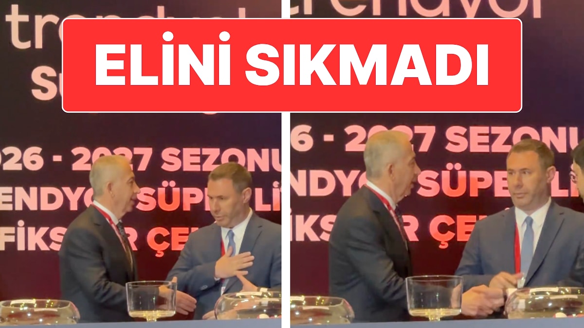 Fenerbahçe Yöneticisi Barış Göktürk, Galatasaraylı Metin Öztürk’ün Uzattığı Eli Sıkmadı