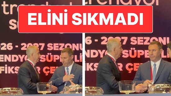 Fenerbahçe Yöneticisi Barış Göktürk, Galatasaraylı Metin Öztürk’ün Uzattığı Eli Sıkmadı