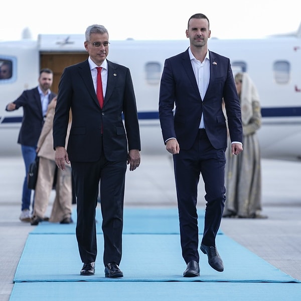 Karadağ Başbakanı Milojko Spajic NATO Zirvesi için Ankara'ya gelen isimler arasındaydı.