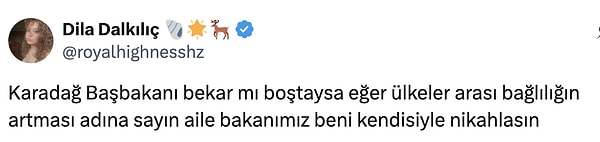 Bir X kullanıcısı da şaka yollu şöyle bir paylaşımda bulundu.