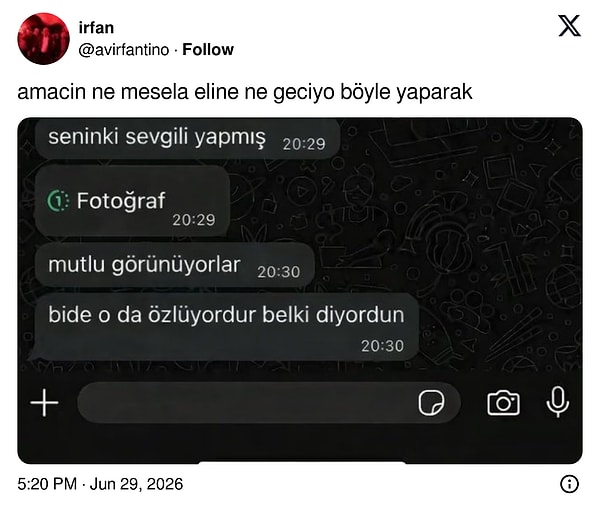 Birileri söylemeliydi.