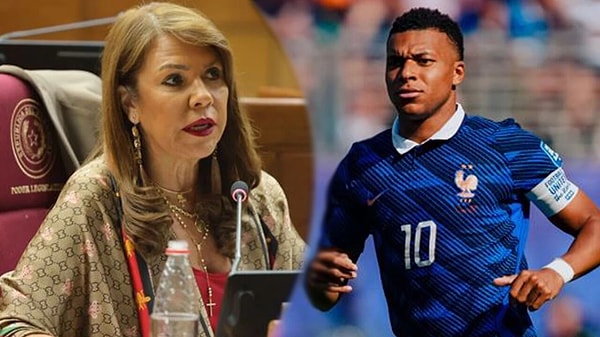 Mbappe, "Paraguay'a layık olmayan iğrenç bir kadınsınız" demişti.