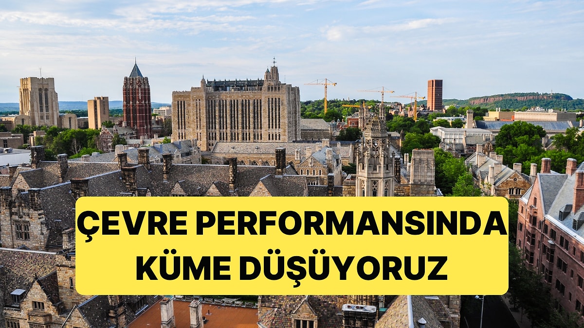 Yale Üniversitesi'nin Çevre Performansı Sıralamasında Türkiye Son Sıralarda Yer Aldı