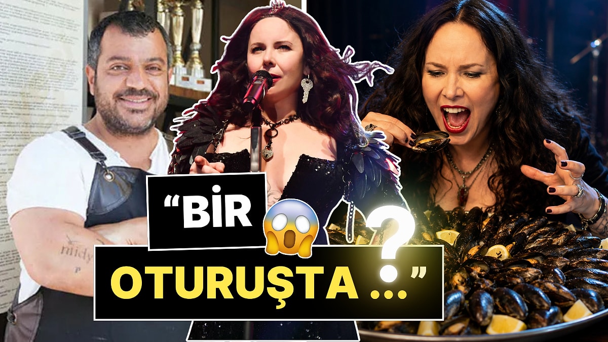 Midyeci Ahmet, Şebnem Ferah'ın Bir Oturuşta Kaç Midye Yediğini İlk Kez Açıkladı!