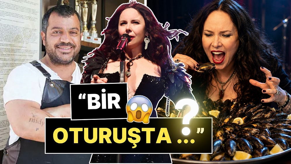 Midyeci Ahmet, Şebnem Ferah'ın Bir Oturuşta Kaç Midye Yediğini İlk Kez Açıkladı!