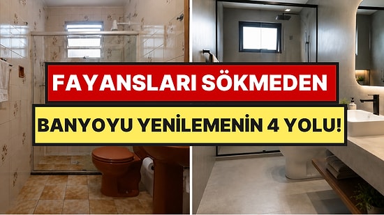 Fayans Kırma Devri Bitti: Banyo Yenilerken Maliyetleri %70 Düşüren Yöntem