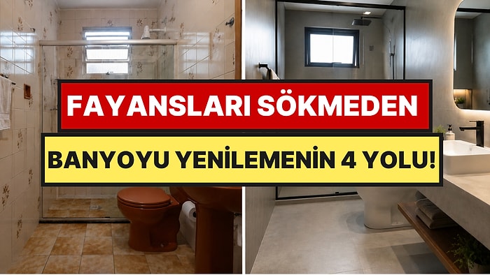 Fayans Kırma Devri Bitti: Banyo Yenilerken Maliyetleri %70 Düşüren Yöntem
