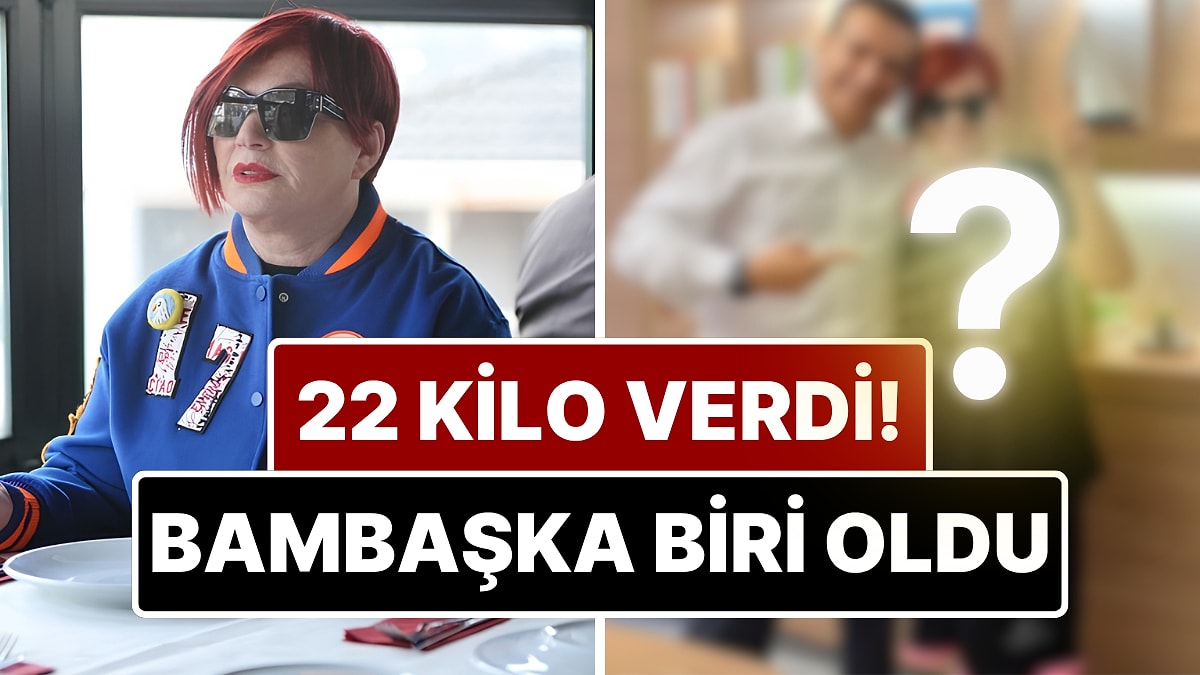 22 Kilo Veren Emel Müftüoğlu Bambaşka Birine Dönüştü: Son Hali Ortaya Çıktı!