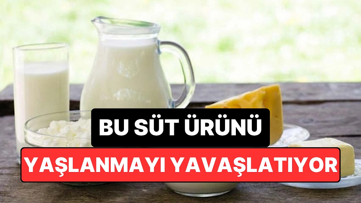 Her Gün Yenen Bu Süt Ürünü Biyolojik Yaşlanmayı Yavaşlatabilir
