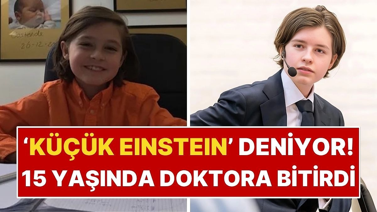 15 Yaşında Doktora Bitiren "Küçük Einstein" ile Tanışın! Kuantum Fiziği Doktoru Oldu