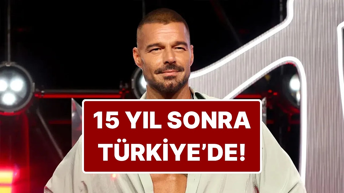 15 Yıl Sonra İstanbul'da! Ricky Martin Özel Jetiyle Geldi, İlk Mesajını Havalimanında Verdi!