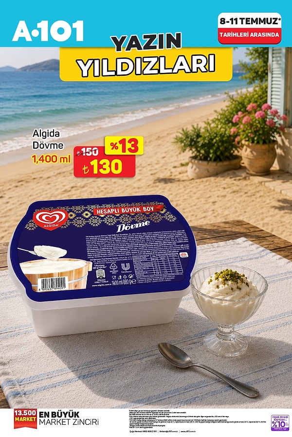 Algida Dövme 130 TL