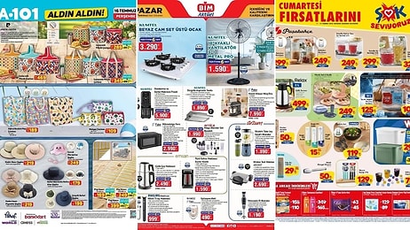 İndirim Günleri Başlıyor! 11 - 17 Temmuz Haftasında A101 ve BİM Aktüel Ürünler Listesinde Ne Var?