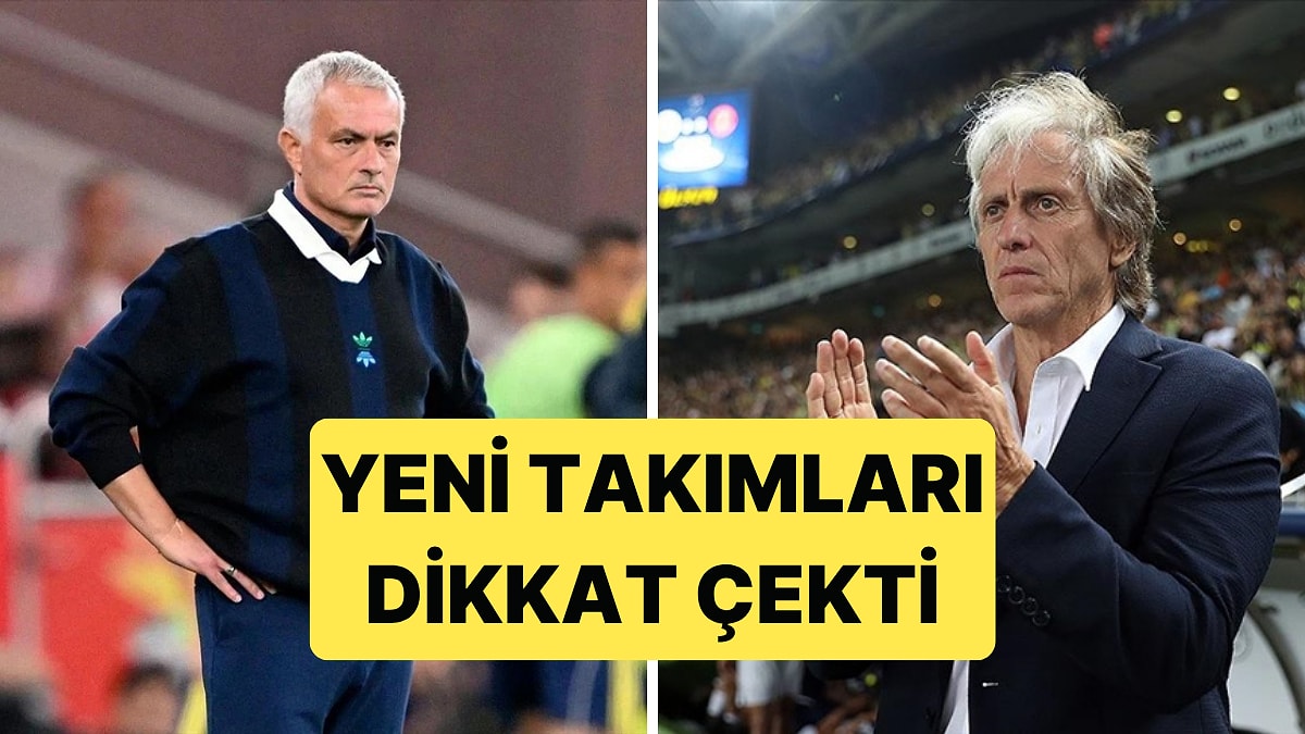 Fenerbahçe'den Ayrılan Jose Mourinho ve Jorge Jesus'un Yeni Takımları Şaşırtıyor