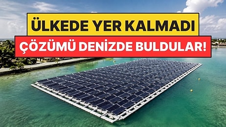 9 Bin Nüfuslu Ülkede Yer Kalmayınca Çözümü Denizde Buldular