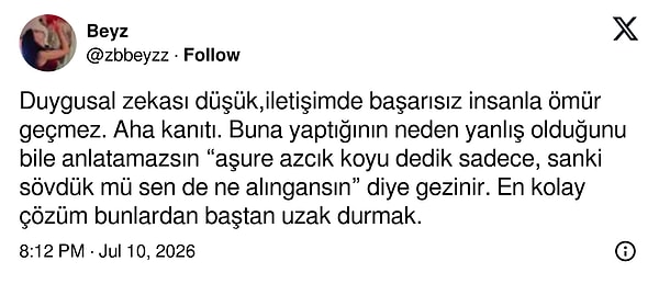 Bundan sonra her olayda adınız "alıngan"a çıkar bi' kere