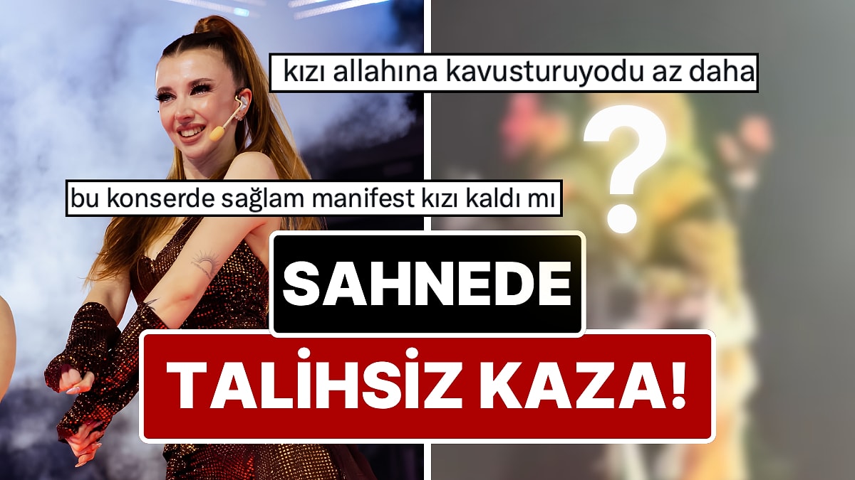 Manifest Konserinde Ortalık Karıştı: Mina Solak'ın Kameramanla Çarpıştığı Anlar Yürekleri Ağza Getirdi