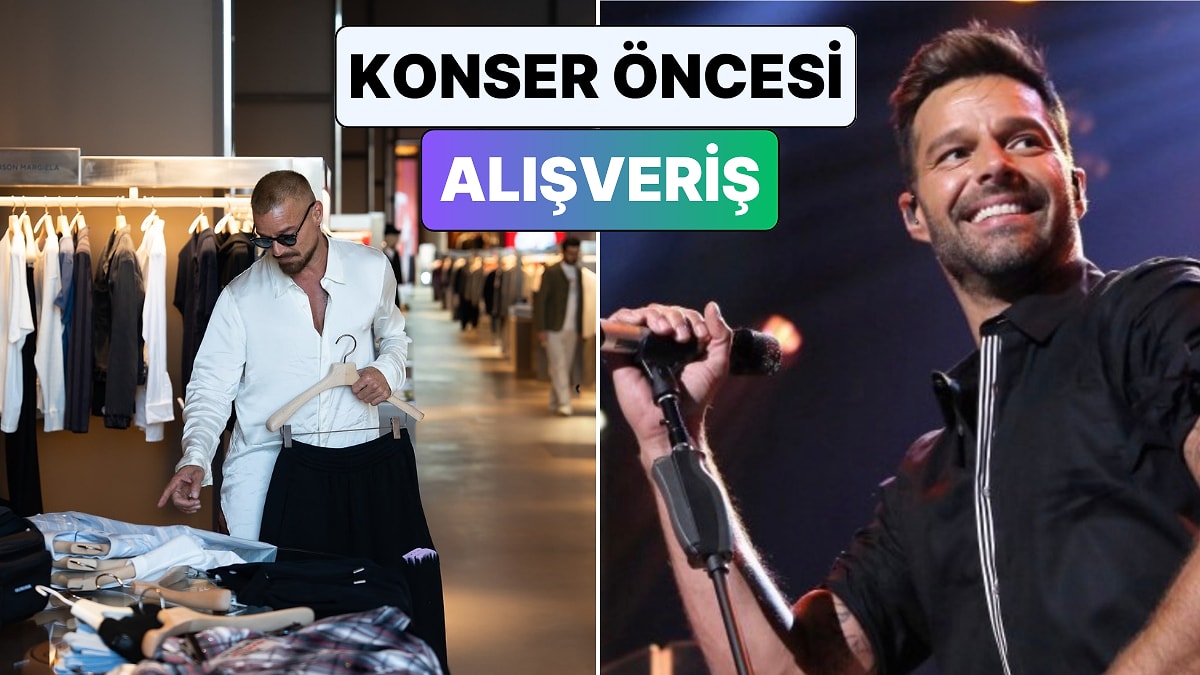 İstanbul’da Latin Rüzgarı: Ricky Martin Konser Öncesi İstanbul’da Alışveriş Yaparken Görüntülendi!