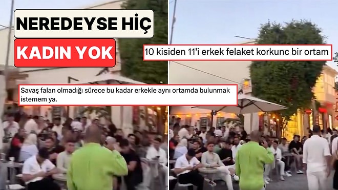 Son Yılların Popüler Tatil Mekanı Alaçatı'daki Erkek Yoğunluğu Sosyal Medyada Gündem Oldu