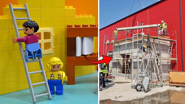 Real Life LEGO Houses: Disassembled and Rebuilt