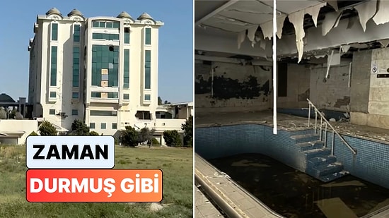 Bir İçerik Üreticisi Hatay'da Depremden Sonra Terk Edilen Oteli Gezdi