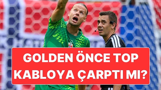 İngiltere’nin Norveç’e Attığı Gol Öncesinde Top Kamera Kablosuna Çarptı mı?