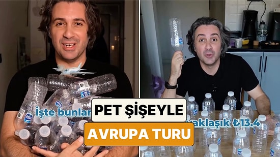 Prof. Dr. Behçet Yalın Özkara Hesapladı: Pet Şişe İade Formülüyle Bedava Avrupa Seyahati Mümkün mü?