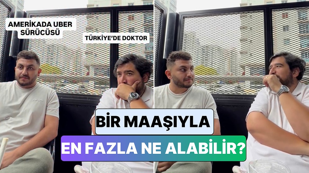 Amerika Uber Sürücüsü Maaşı vs Türkiye Doktor Maaşı: Bir Aylık Kazançla Neler Satın Alınabilir?