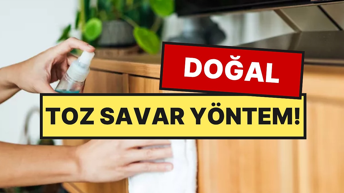 Temizlik Uzmanları Açıkladı: Tozu Günlerce Uzak Tutan Ev Yapımı Sprey Tarifi