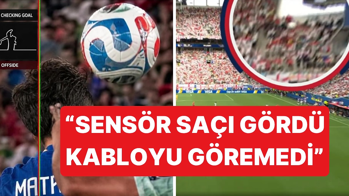 Norveç-İngiltere Maçında Kameraya Çarparak İngiltere'nin Gol Atağını Başlarken Top Neden Sinyal Vermedi?