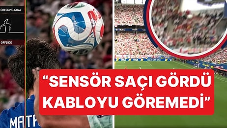 Norveç-İngiltere Maçında Kameraya Çarparak İngiltere'nin Gol Atağını Başlarken Top Neden Sinyal Vermedi?