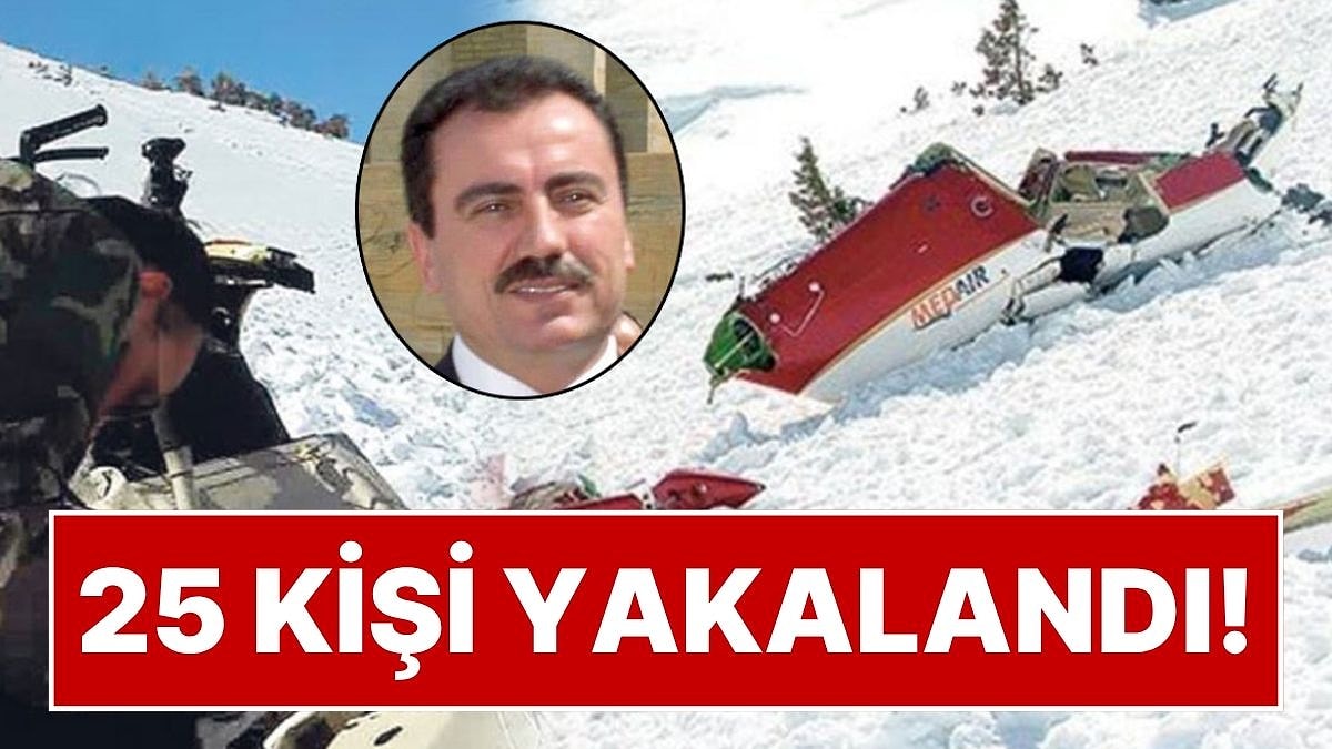 Muhsin Yazıcıoğlu Soruşturmasında 10 İlde Operasyon: 25 Şüpheli Yakalandı