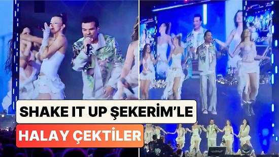 Manifestival'de Sahneye Çıkan Kenan Doğulu Shake It Up Şekerim Söylerken Manifest Kızlarıyla Halay Çekti