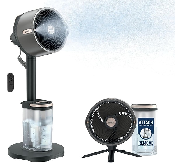 Shark FlexBreeze taşınabilir buharlı fan son 90 günün en ucuz fiyat alternatifiyle net 12.999,00 TL!