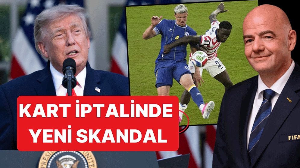 Trump'ın Devreye Girerek İptal Ettirdiği Kırmızı Kartta Yeni Skandal: Kararı Komite Vermemiş