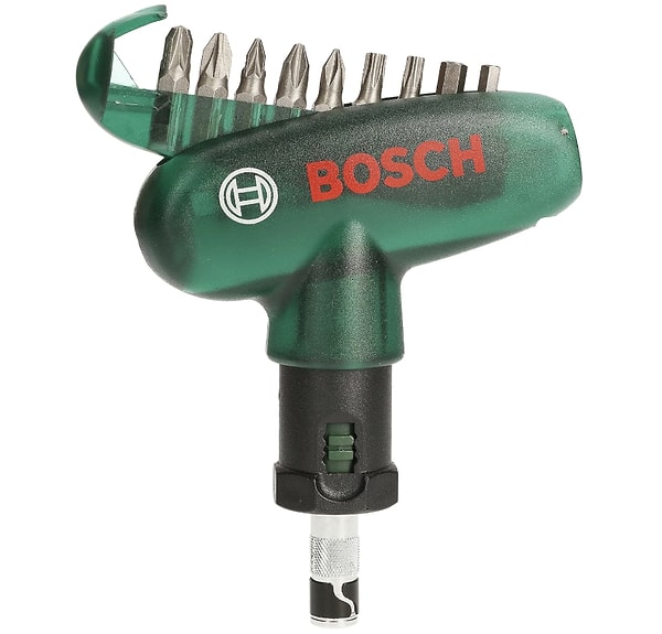 Bosch profesyonel cırcırlı tornavida seti evdeki tüm montaj işlerini çocuk oyuncağı yapıyor!