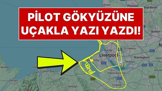 Uçakla Havaya "Sıkıldım" Yazan Pilot, Şirketi Tarafından İzne Çıkarıldı