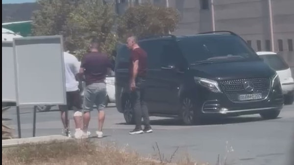 Haluk Levent'in İstanbul - İzmir yolundaki bir dinlenme tesisinden son görüntüleri geldi.