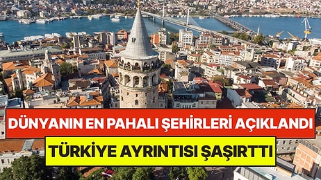 Dünyanın En Pahalı Şehirleri Belli Oldu: Türkiye Ayrıntısı Şaşırttı