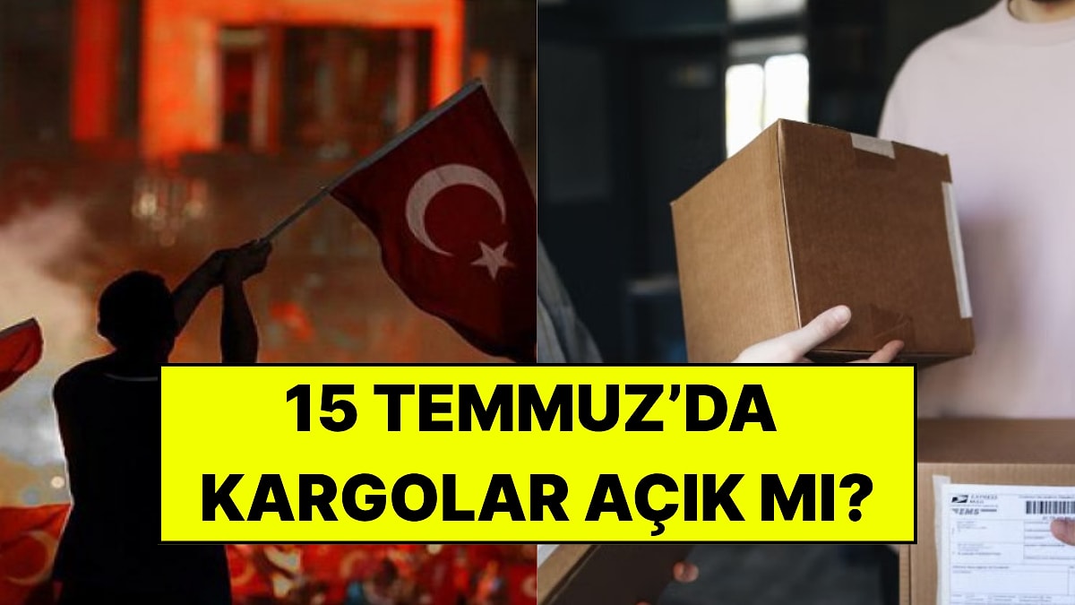 15 Temmuz’da Kargolar Açık mı, Teslimat Yapılacak mı? PTT, Yurtiçi, Aras ve MNG Kargo Çalışma Durumu